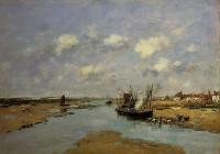 Boudin, Eugene - Etaples, La Canache, Low Tide